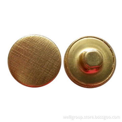 Fashion metal shank button, made of brass